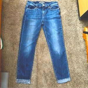 JOE JEANS BLUE SKINNY FULL STRAIGHT ANKLE